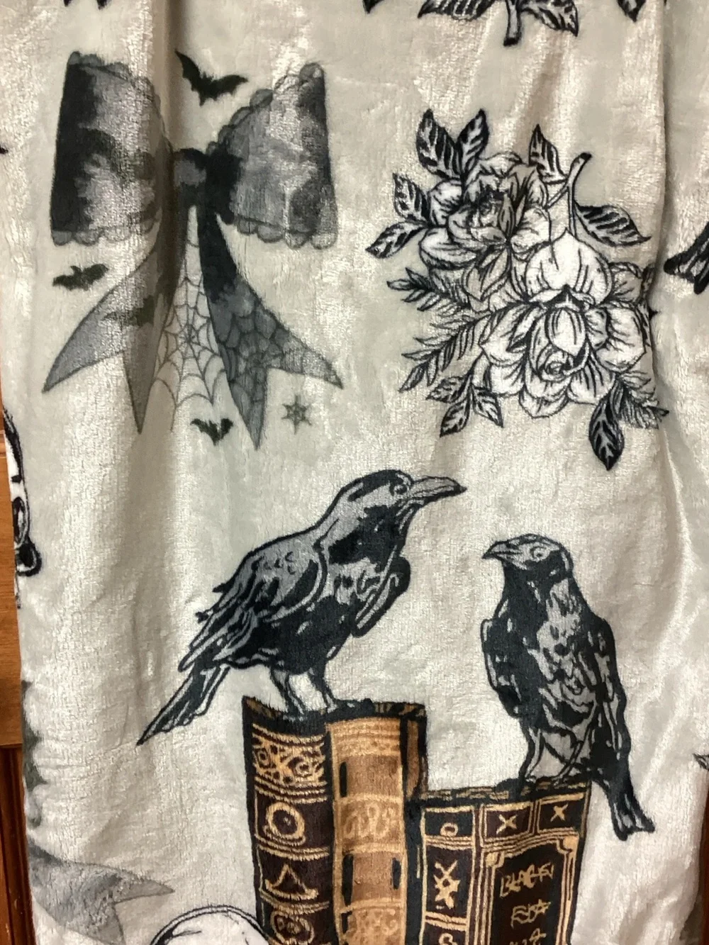 Rachel Roy Gothic Halloween Blanket